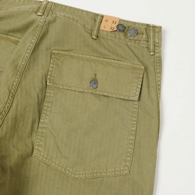 RRL Herringbone Army Trouser - Brewster Green RRL Herringbone Army Trouser - Brewster Green