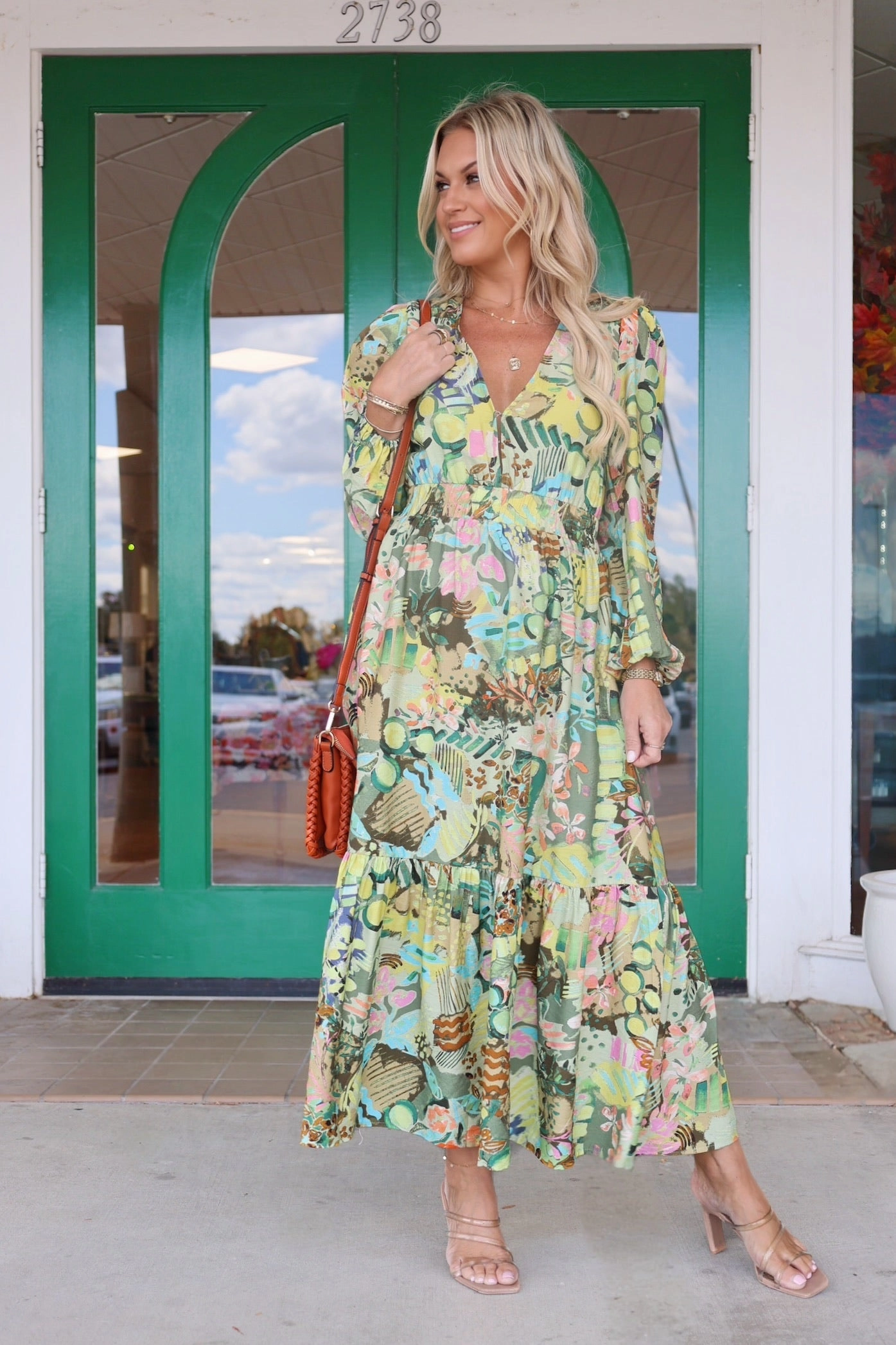 Whispering Meadow Maxi Dress MoistureControl