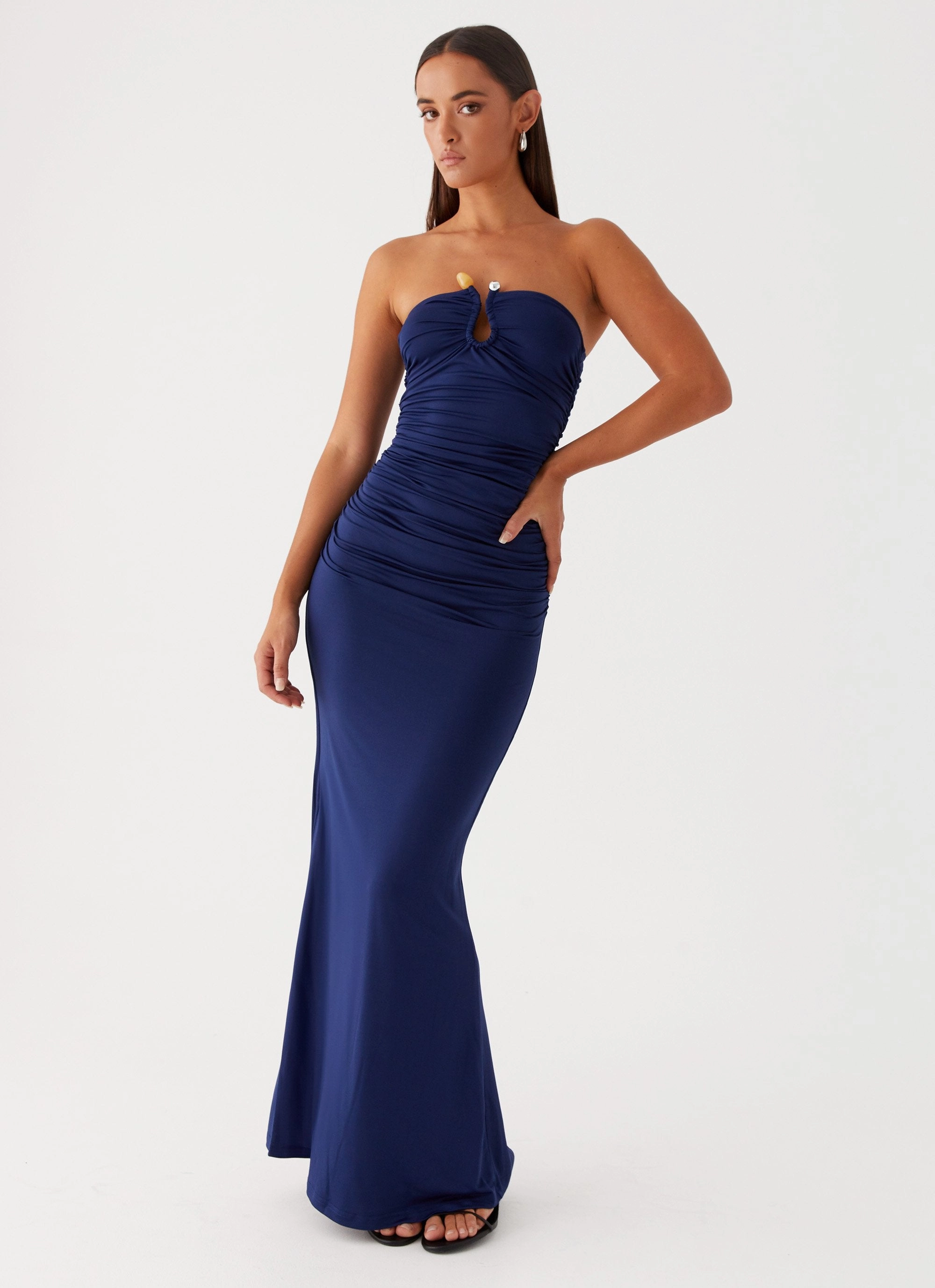 Relaxed-fit Weekend Chic Rudy Maxi Dress - Navy