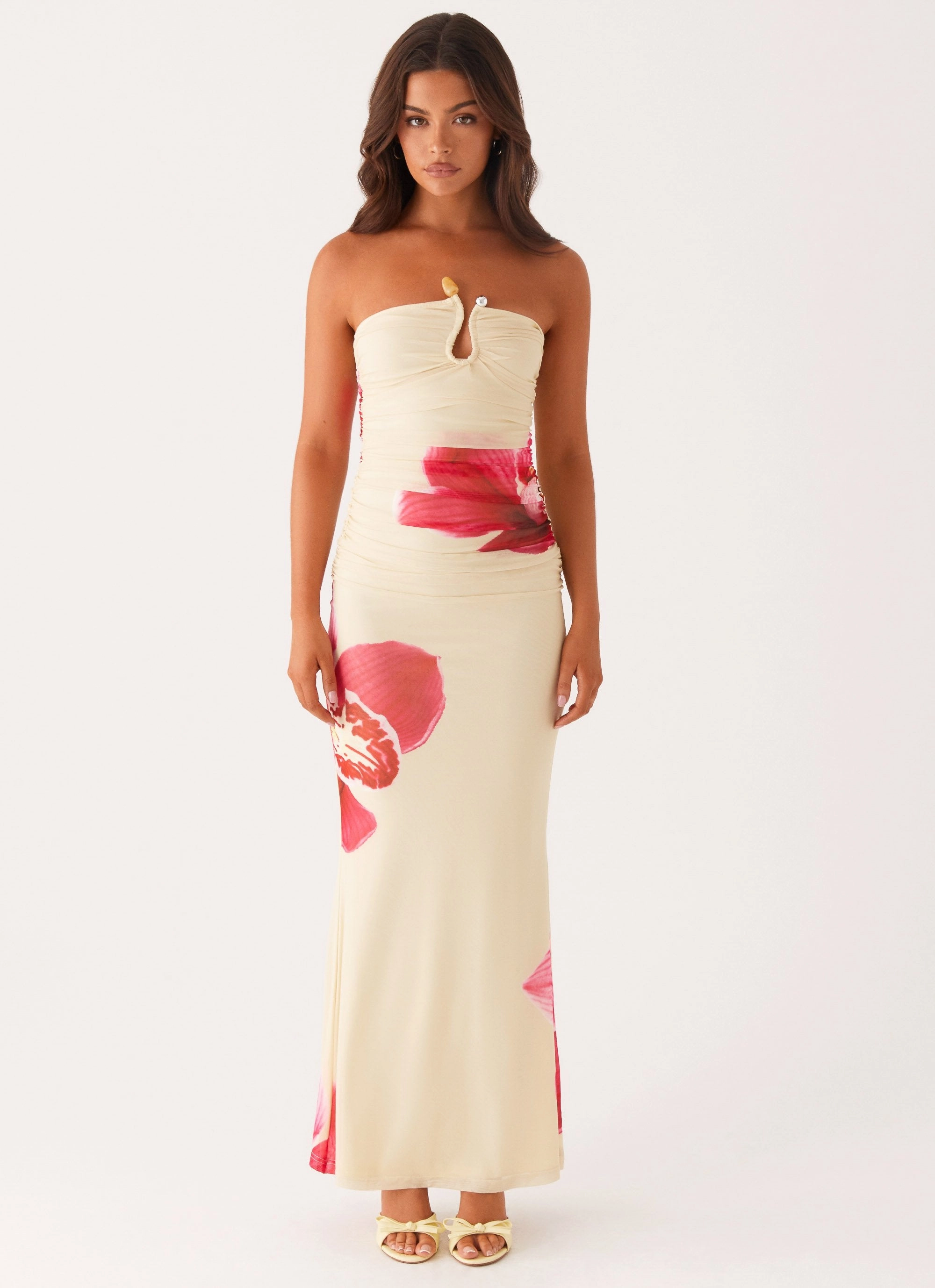 Rudy Maxi Dress - Orchid Yellow Smart Pairing Chill Vibes