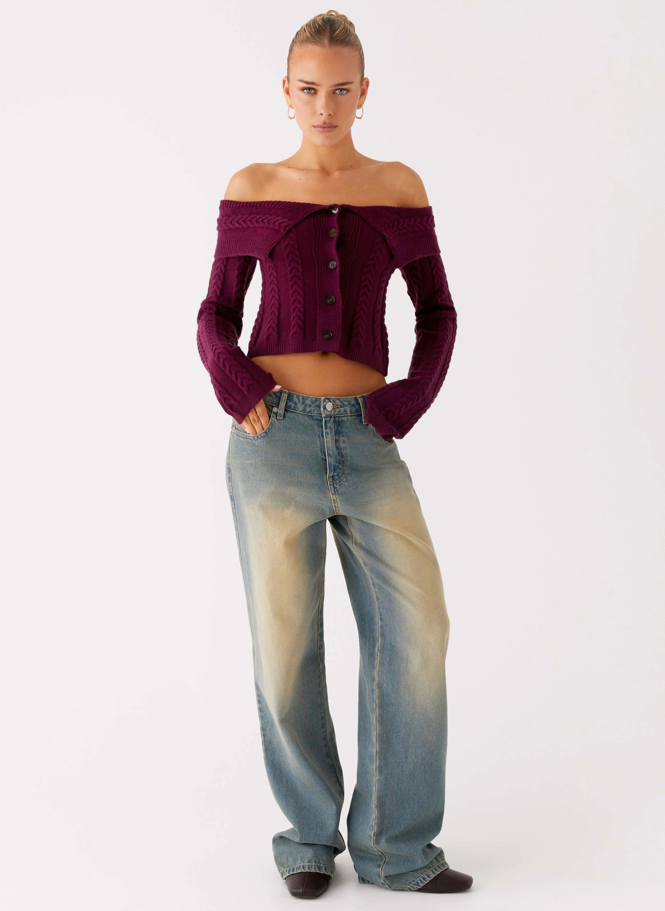 San Diego Straight Leg Jeans - Blue Wash Festival Outfit Comfy Artist Vibe Quick Dry Fabric