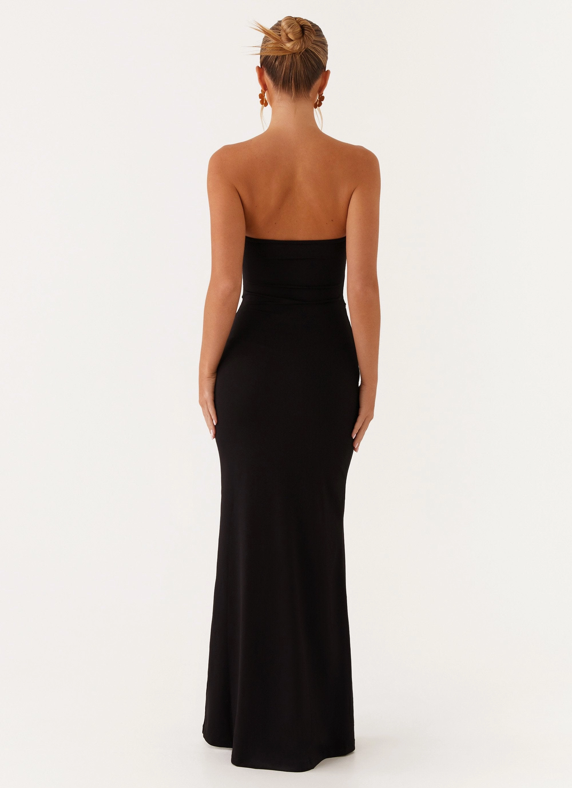 Save Me Maxi Dress - Black Light Appeal