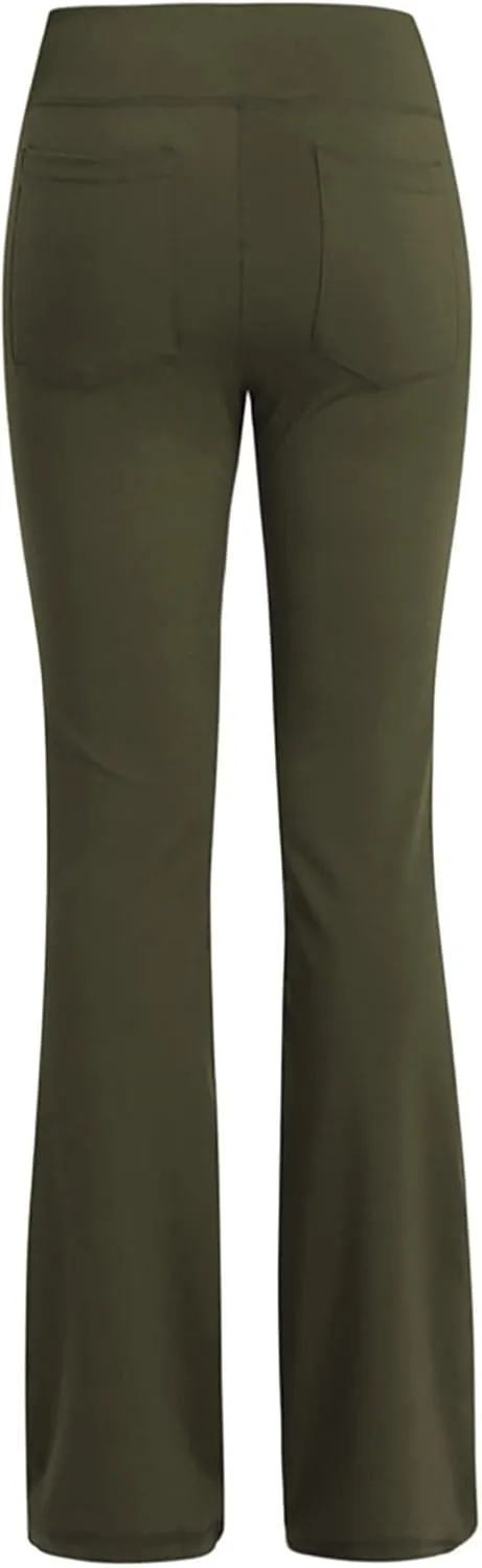 Scrunch Butt Lifting Leggings for Women High Trousers for Yoga Flared Straight Fitness Workout Yoga Leggings for