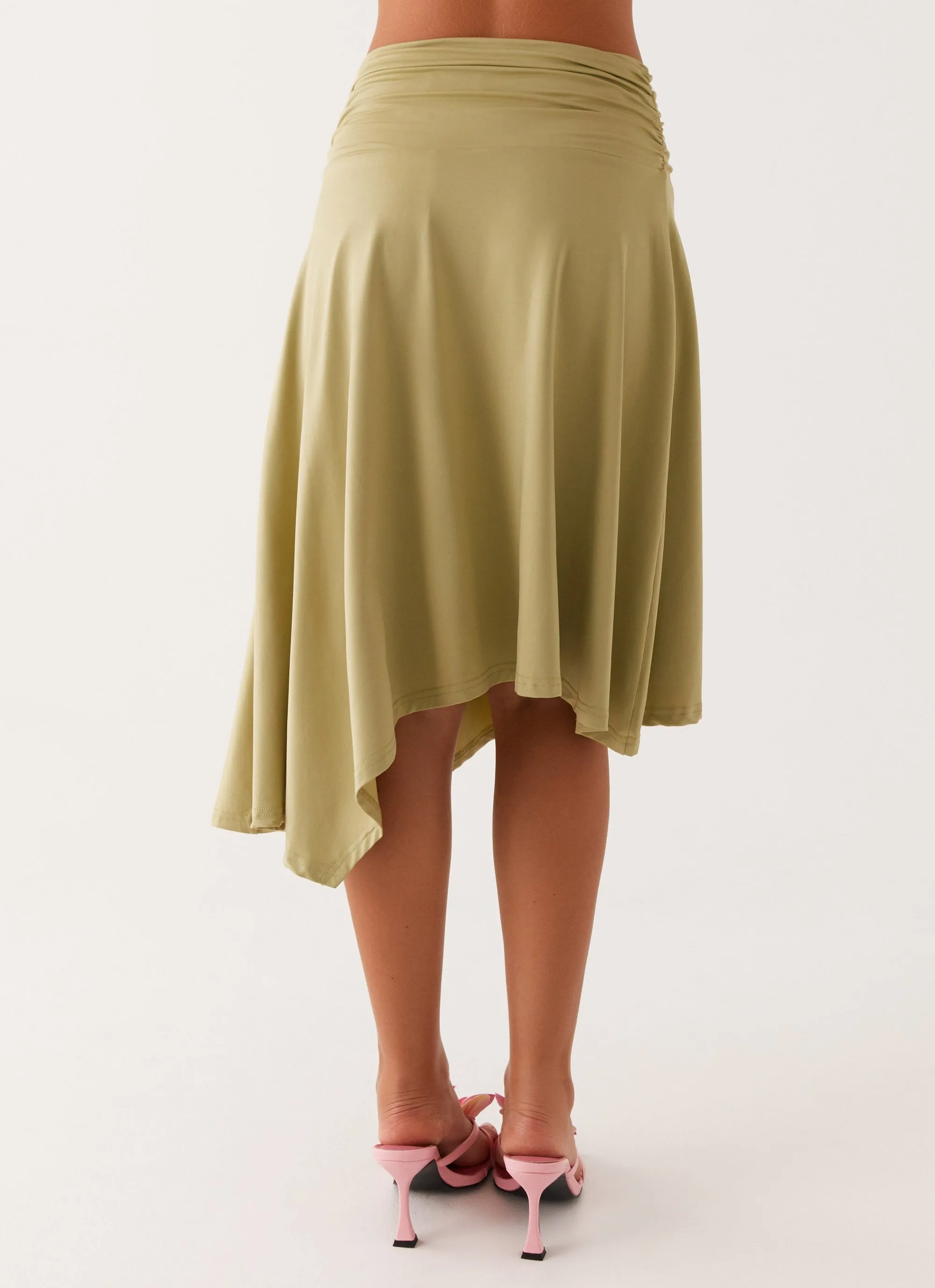 Light Outfit Dolly Midi Skirt - Green