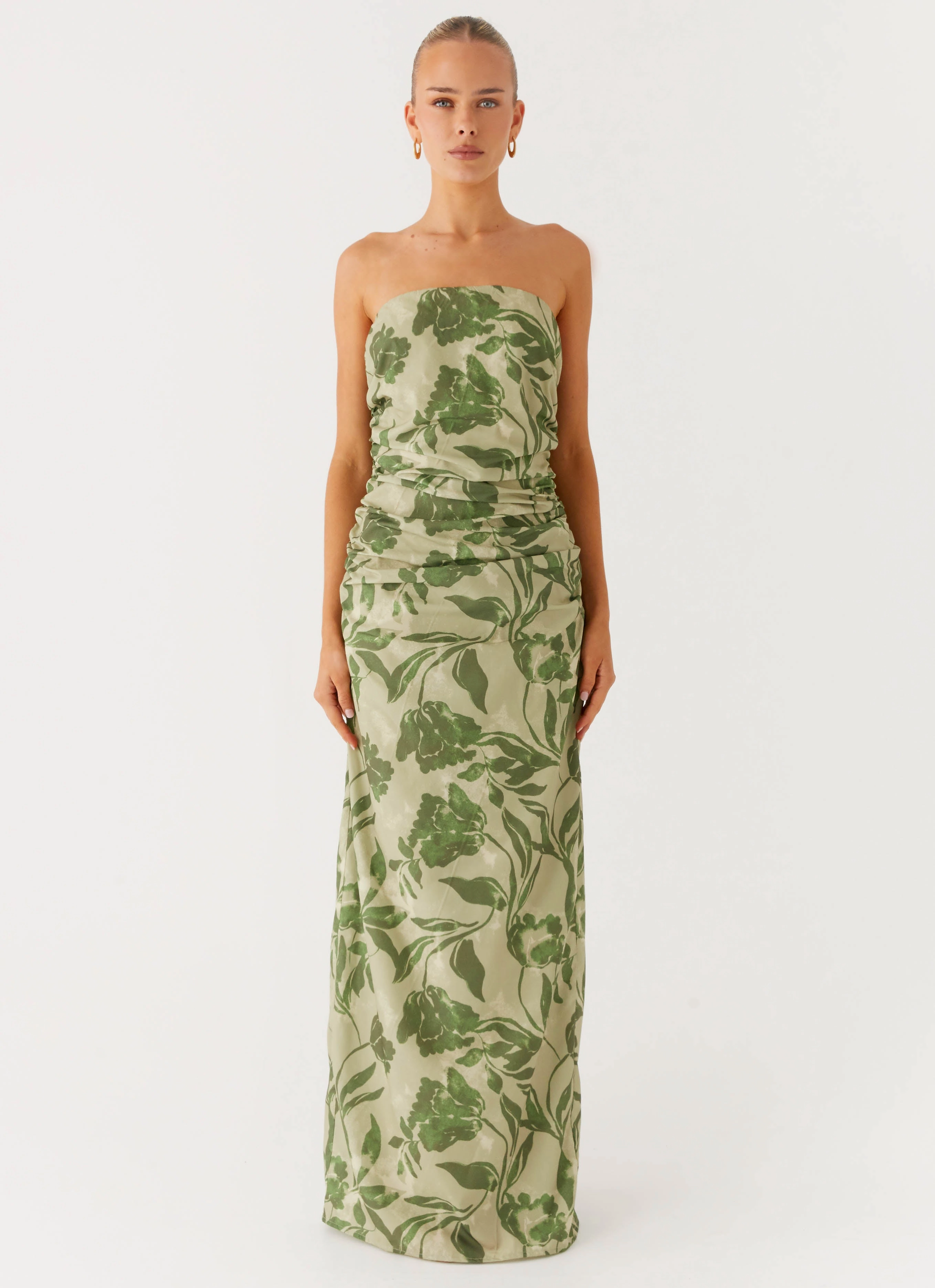 Soft-touch Breezy Comfort Sirrah Maxi Dress - Jade Fern
