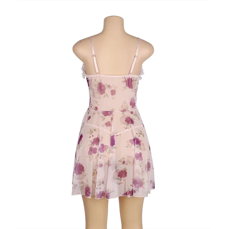 See Though Women's Fancy Night Wear