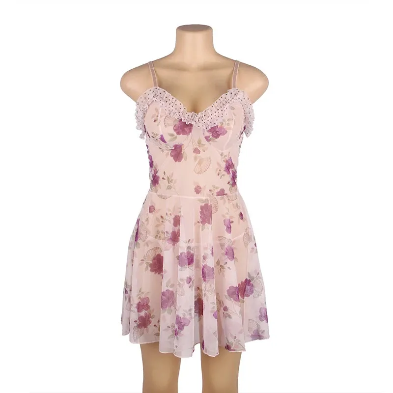 See Though Women's Fancy Night Wear