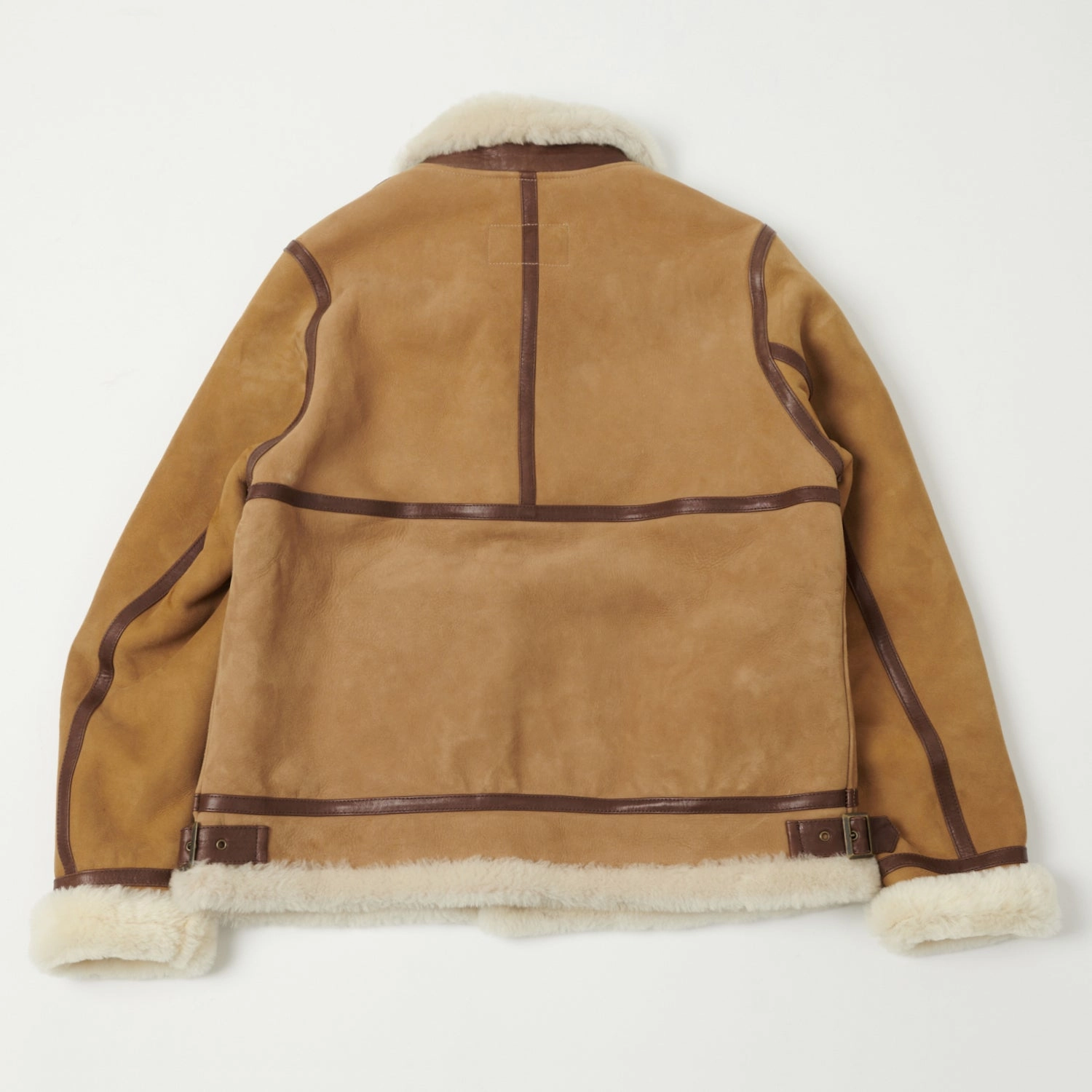 Shangri-La Heritage 'Aviatore' B-3 Shearling Flight Jacket - Sabbia