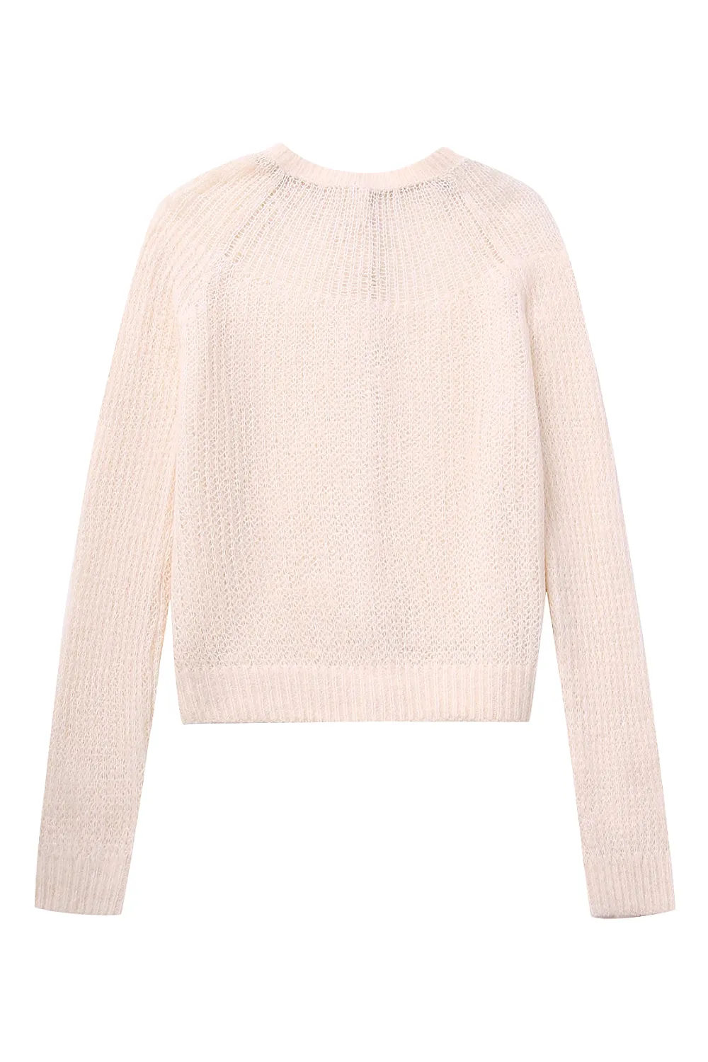 'Sharon' Long-Sleeved Button Knitted Cardigan