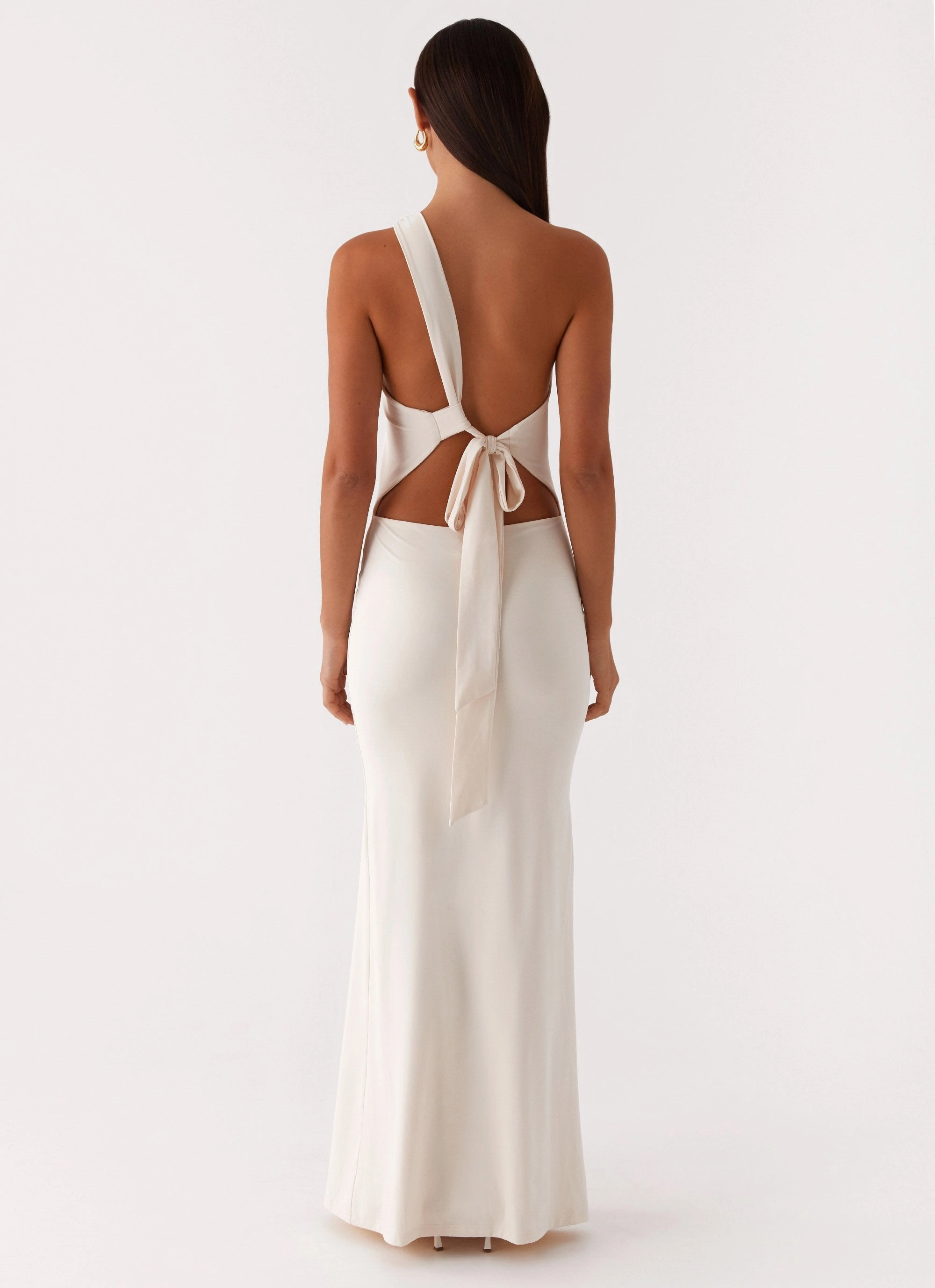 Natural Fit Infinity Maxi Dress - Ivory