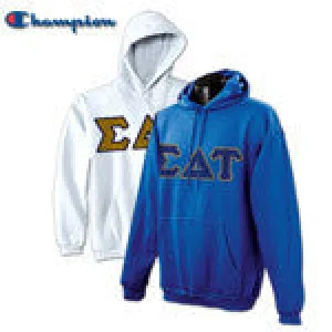 Sigma Delta Tau Champion Powerblend® Hoodie, 2-Pack Bundle Deal - Champion S700 -TWILL