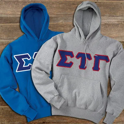 Sigma Tau Gamma Hooded Sweatshirt, 2-Pack Bundle Deal - TWILL