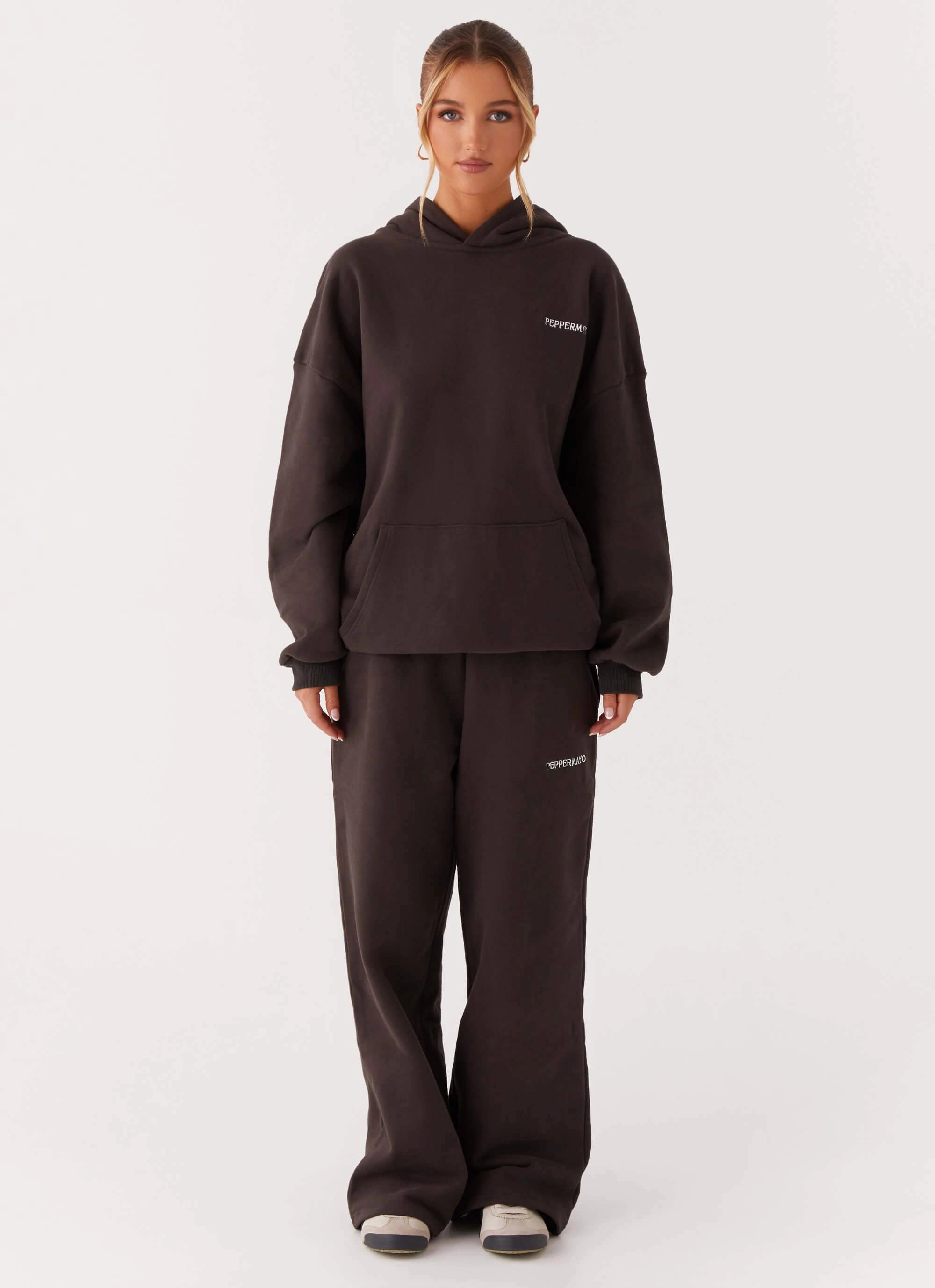 Signature Oversized Hoodie - Charcoal Multi Pocket Layout Lightweight Design