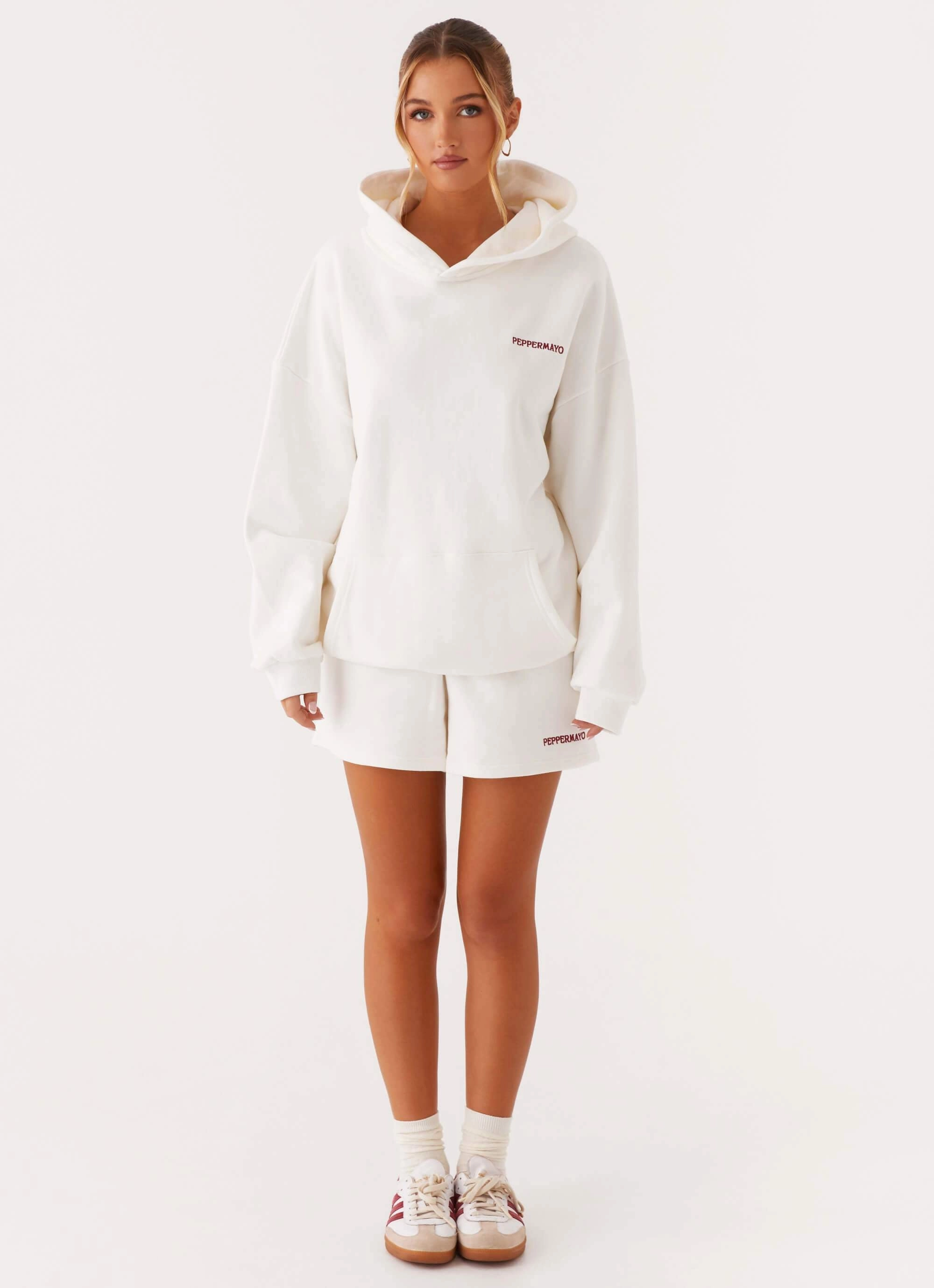 Modern Relaxed Signature Sweatshorts - Ivory