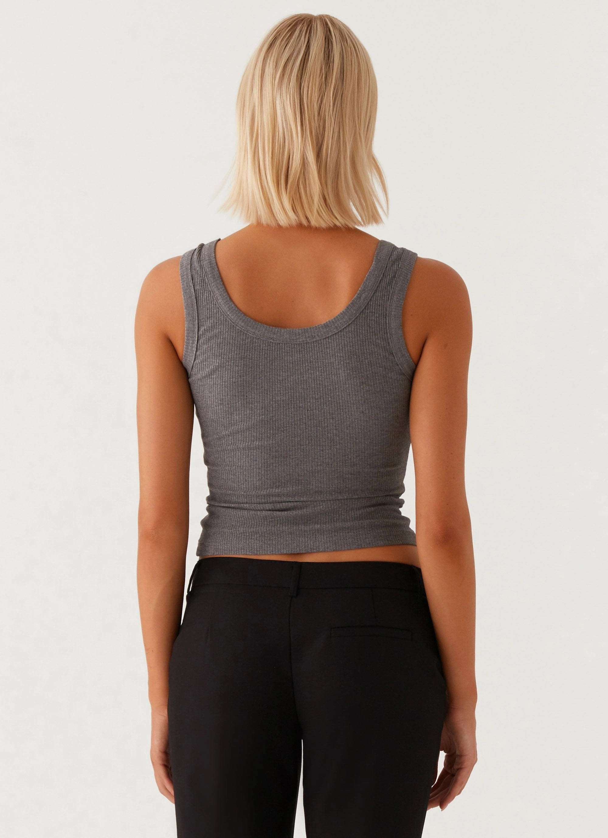 Signature Tank Top - Dark Grey Marle ErgonomicSleeves