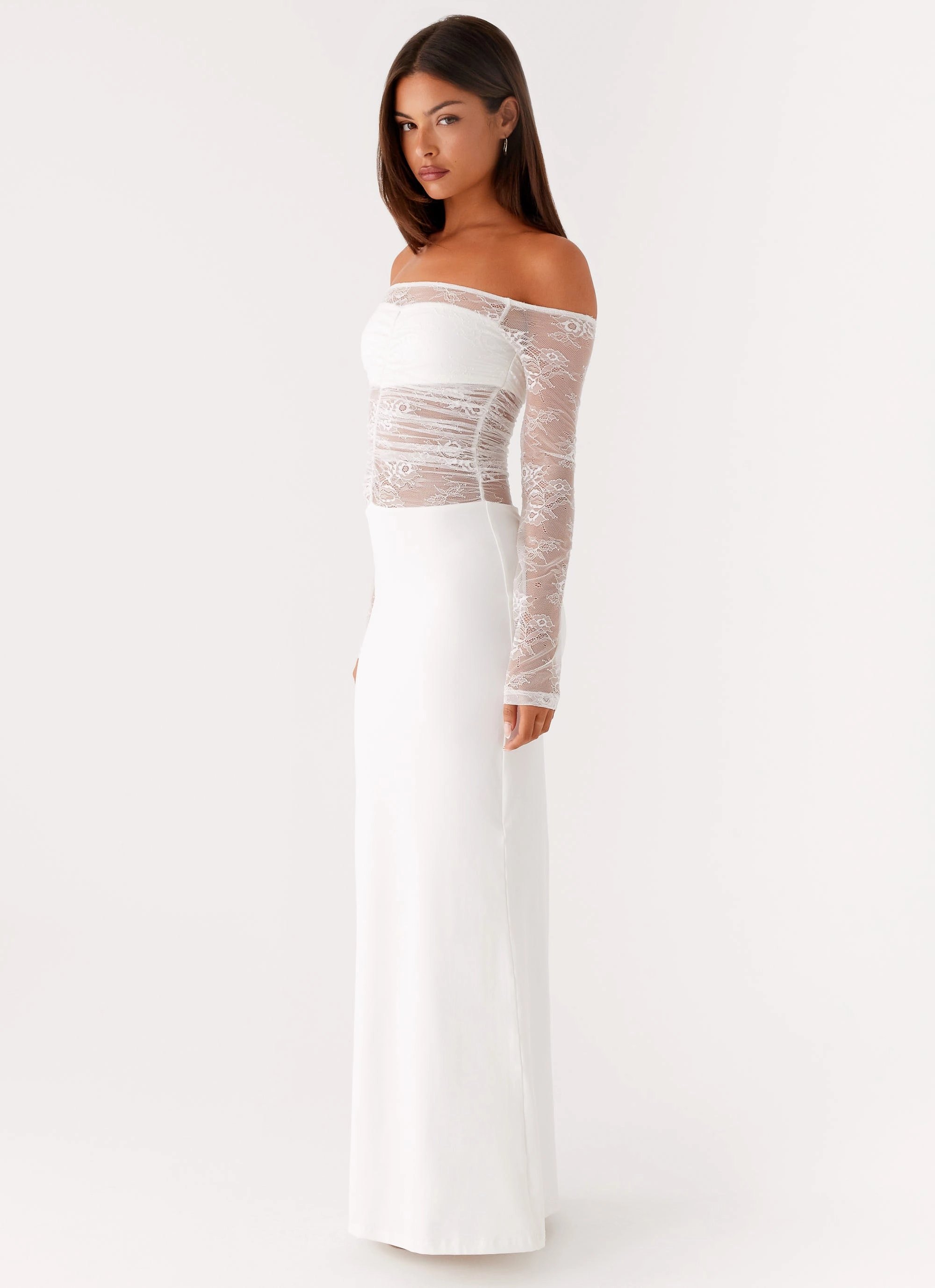 Refined Feel Avi Maxi Dress - White