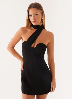 Airy Fit Sirena Mini Dress - Black