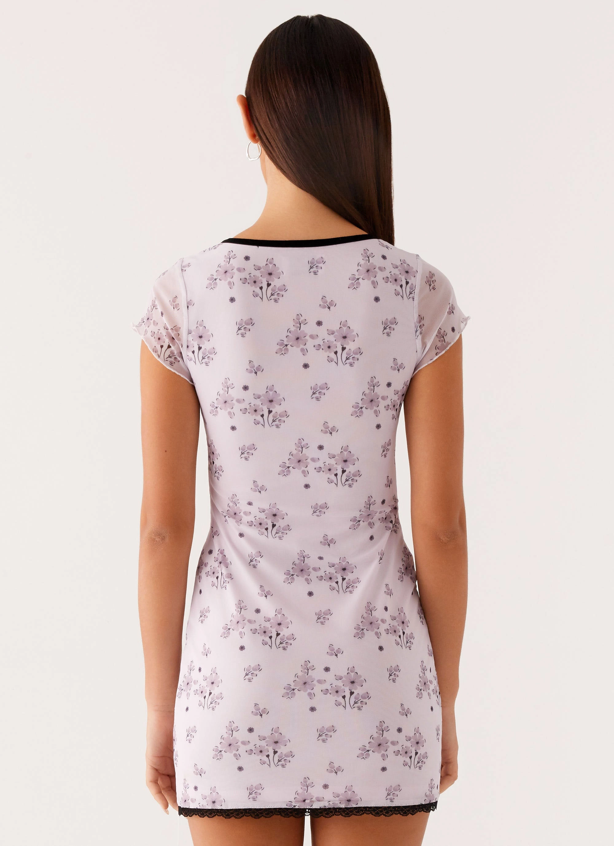All Inclusive Smart Tailoring Rocca Mini Dress - Lavender Meadow