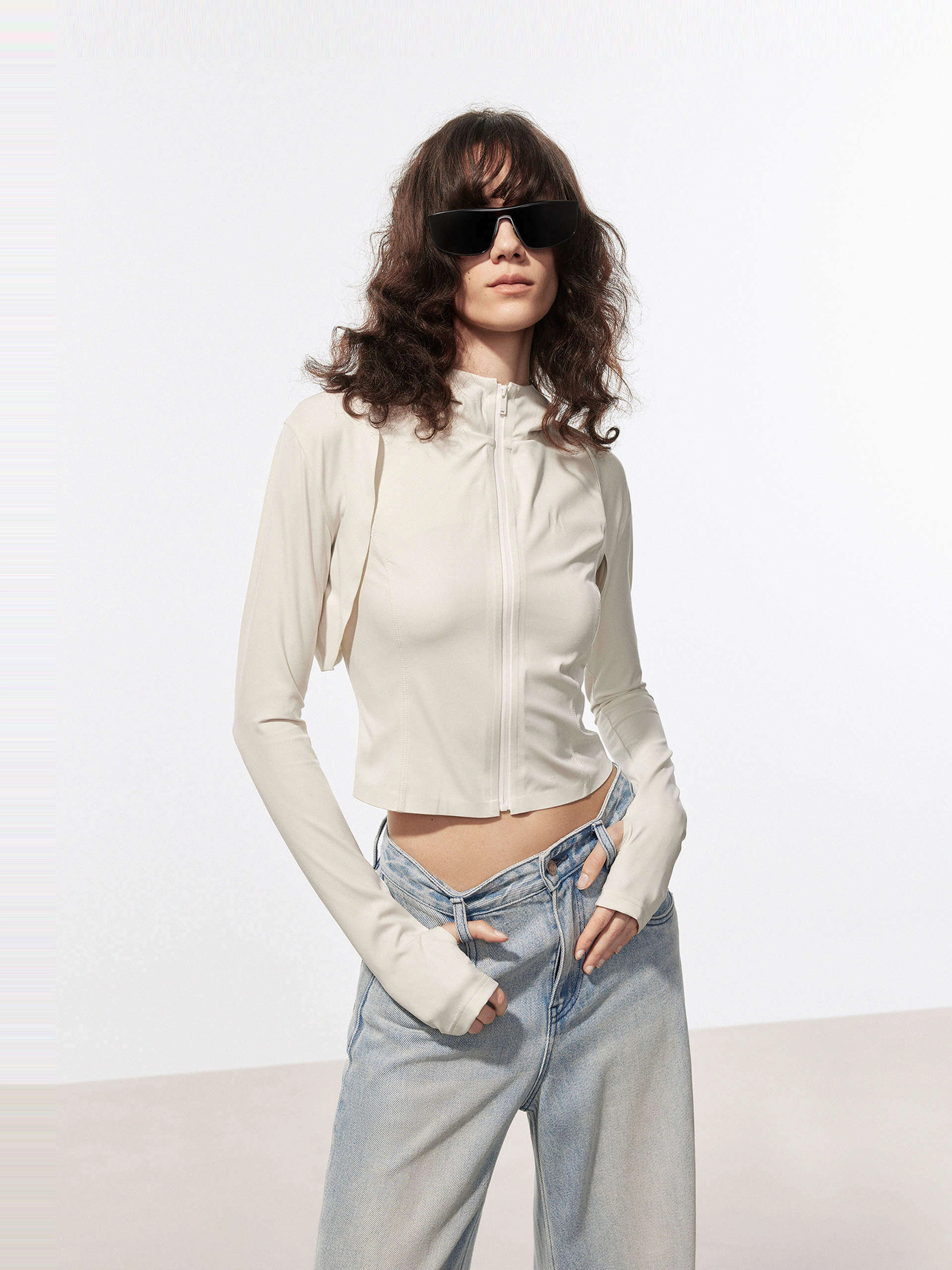 Slim Fit Hooded Jacket