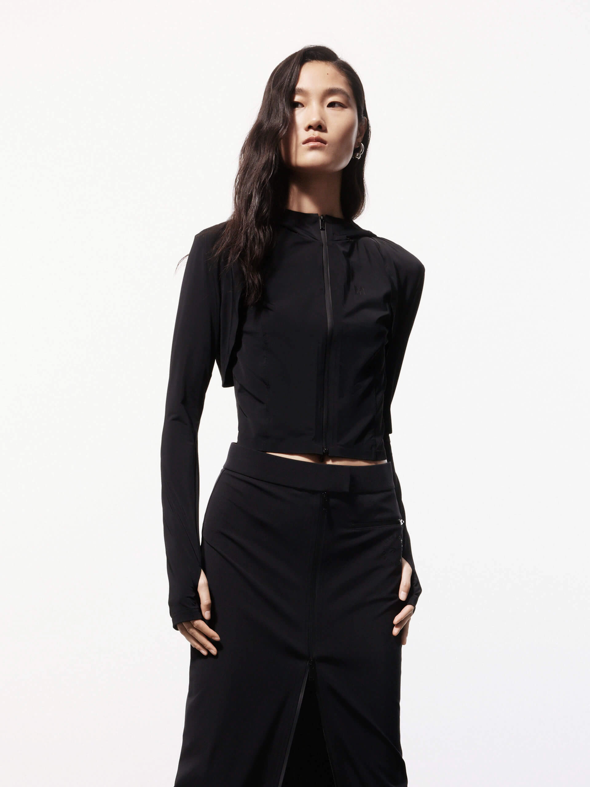 Slim Fit Hooded Jacket