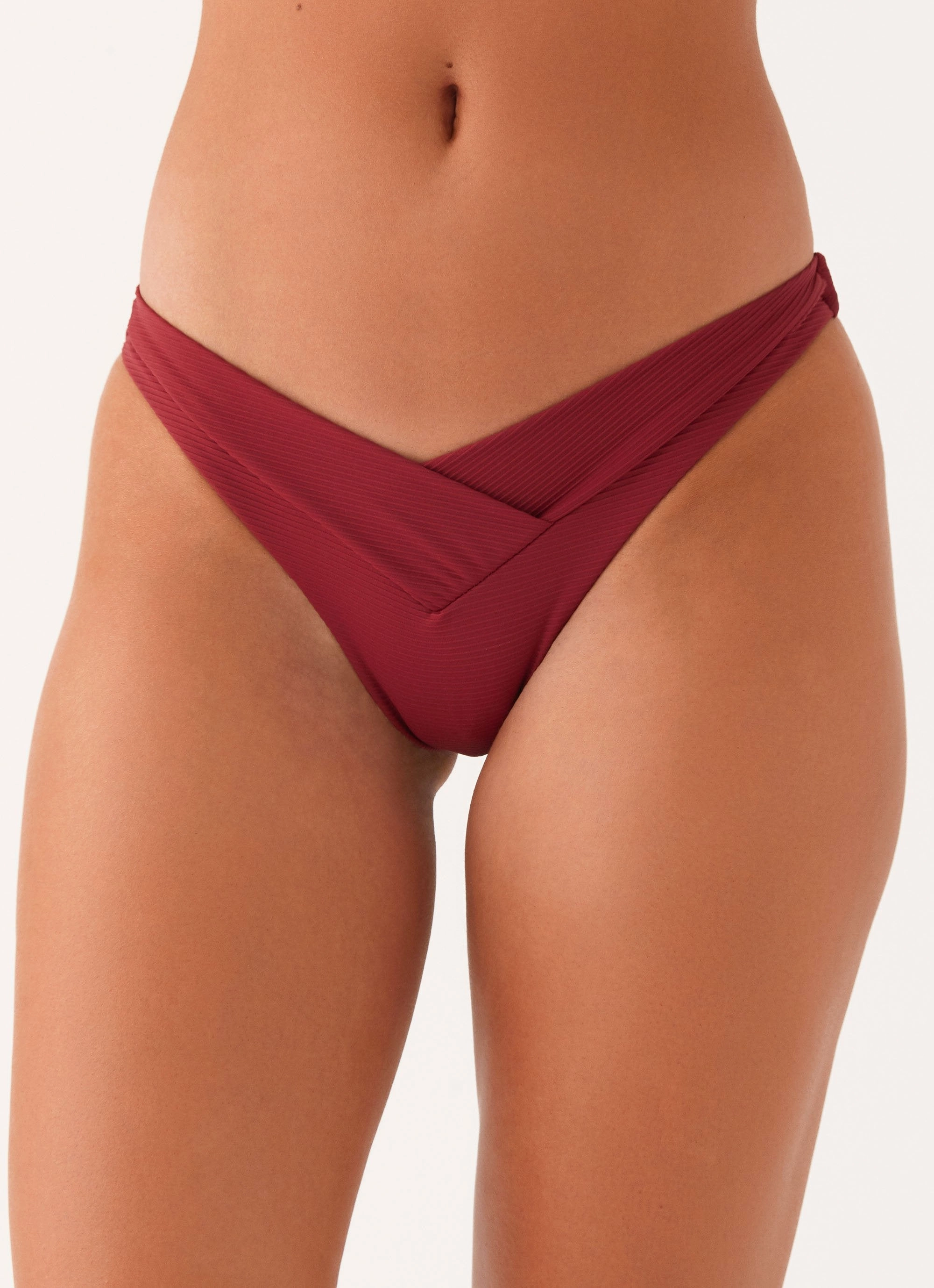 Delta Bikini Bottoms - Mulberry Tropical Life