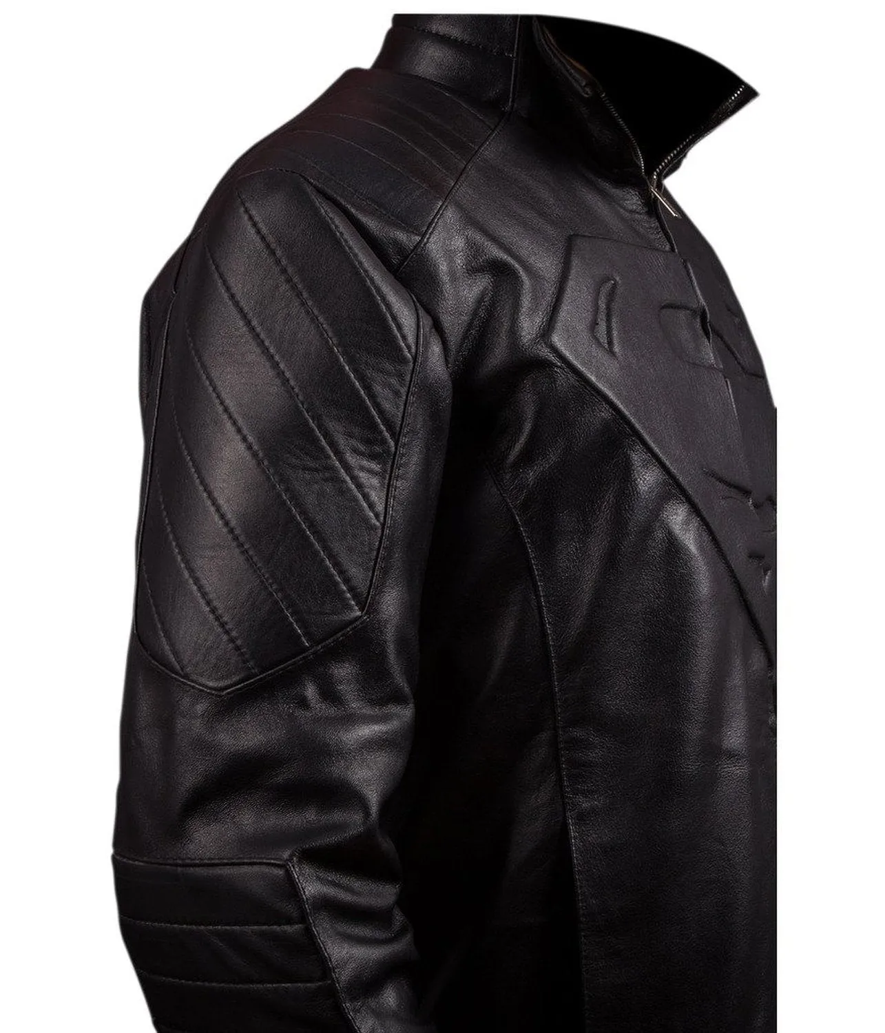 Smallville Superman Black Leather Jacket