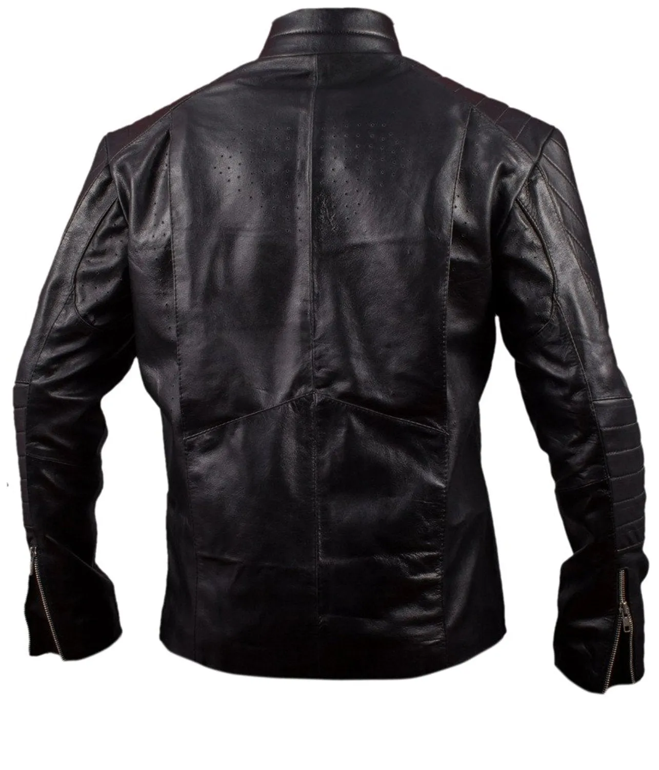 Smallville Superman Black Leather Jacket