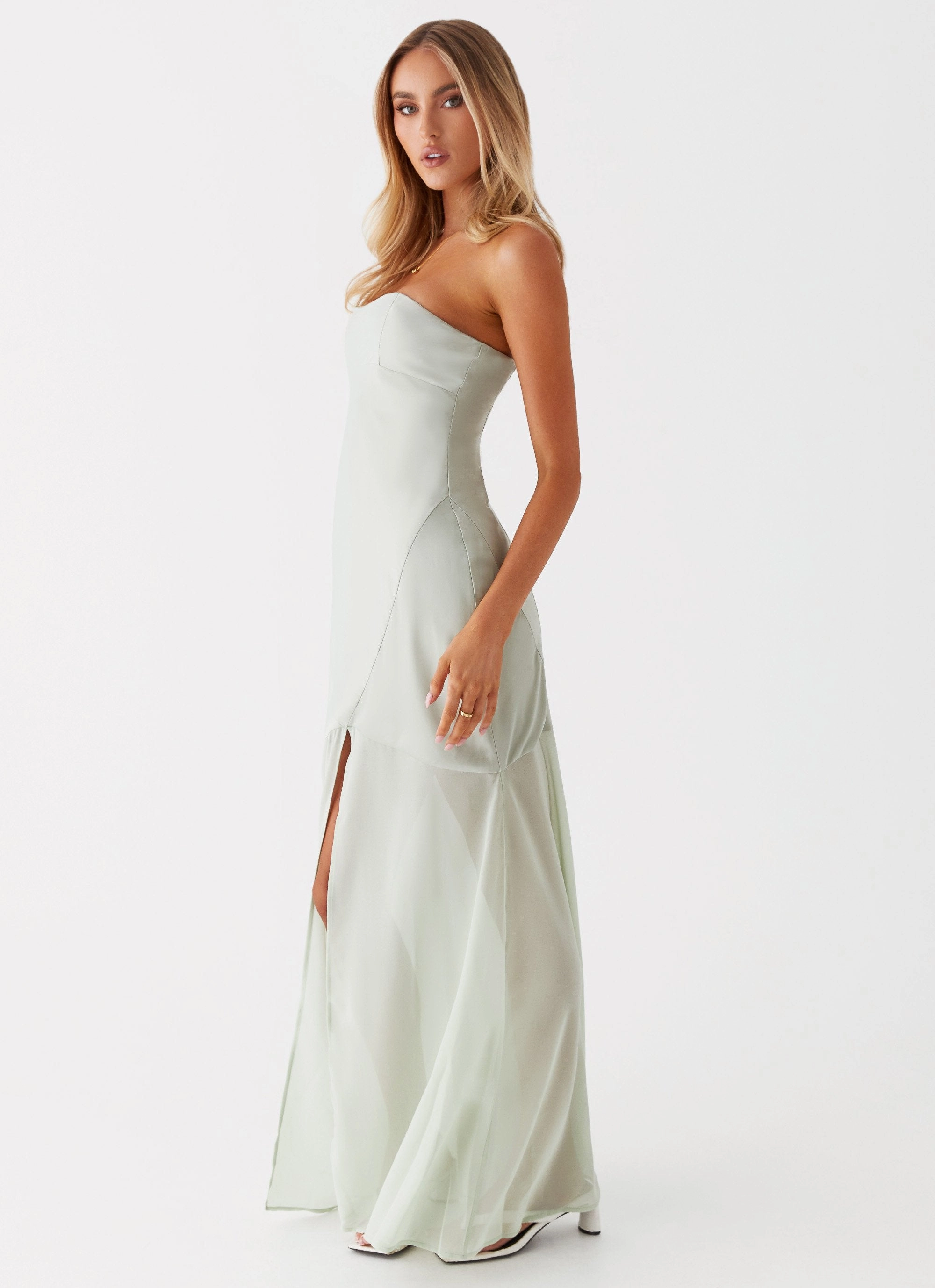 Brea Maxi Dress - Sage Date Vibe Versatile-Style
