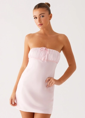 Bold Simplicity Evity Mini Dress - Pink