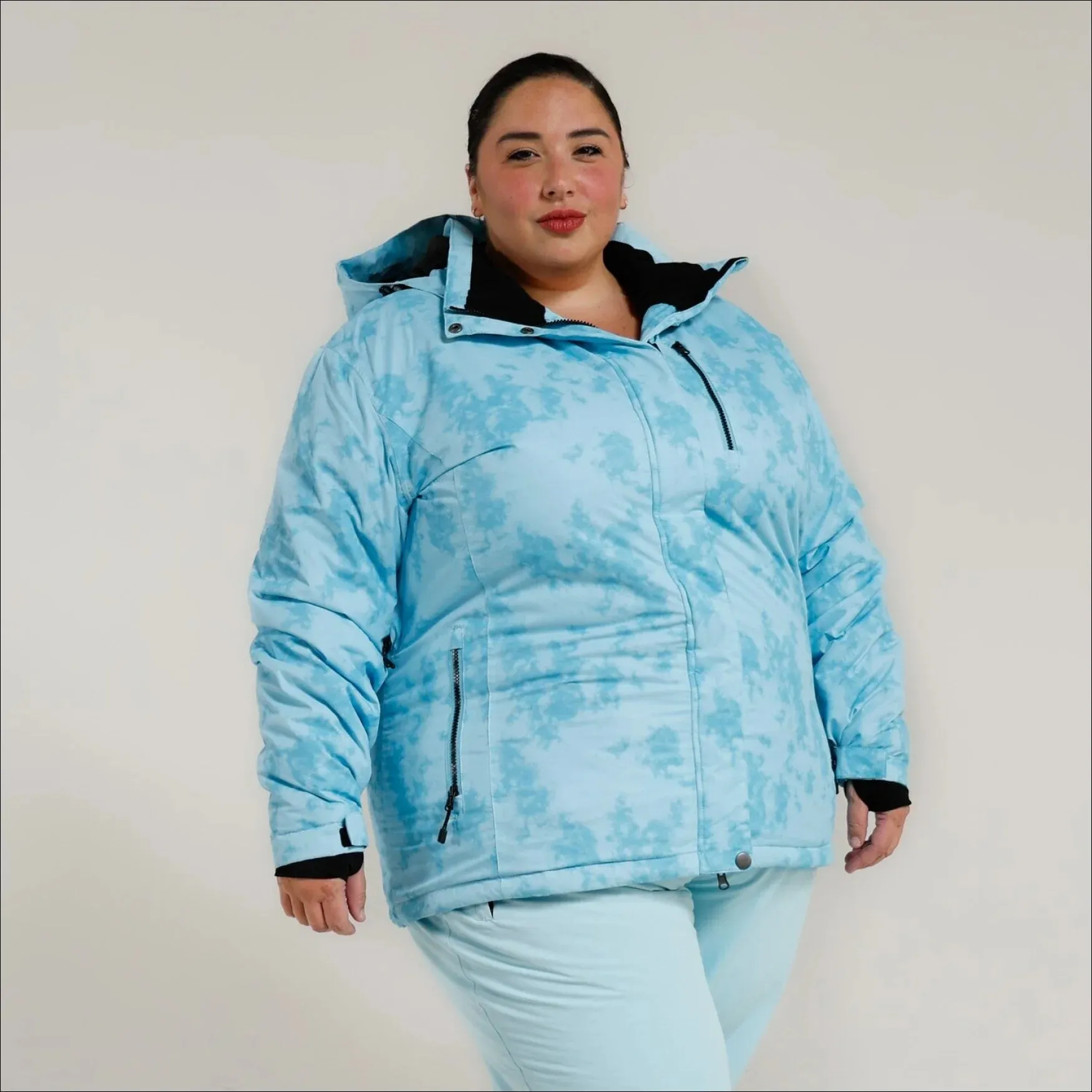 Snow Country Outerwear Women’s Plus Size Bevel Insulated Winter Snow Ski Jacket 1X-6X