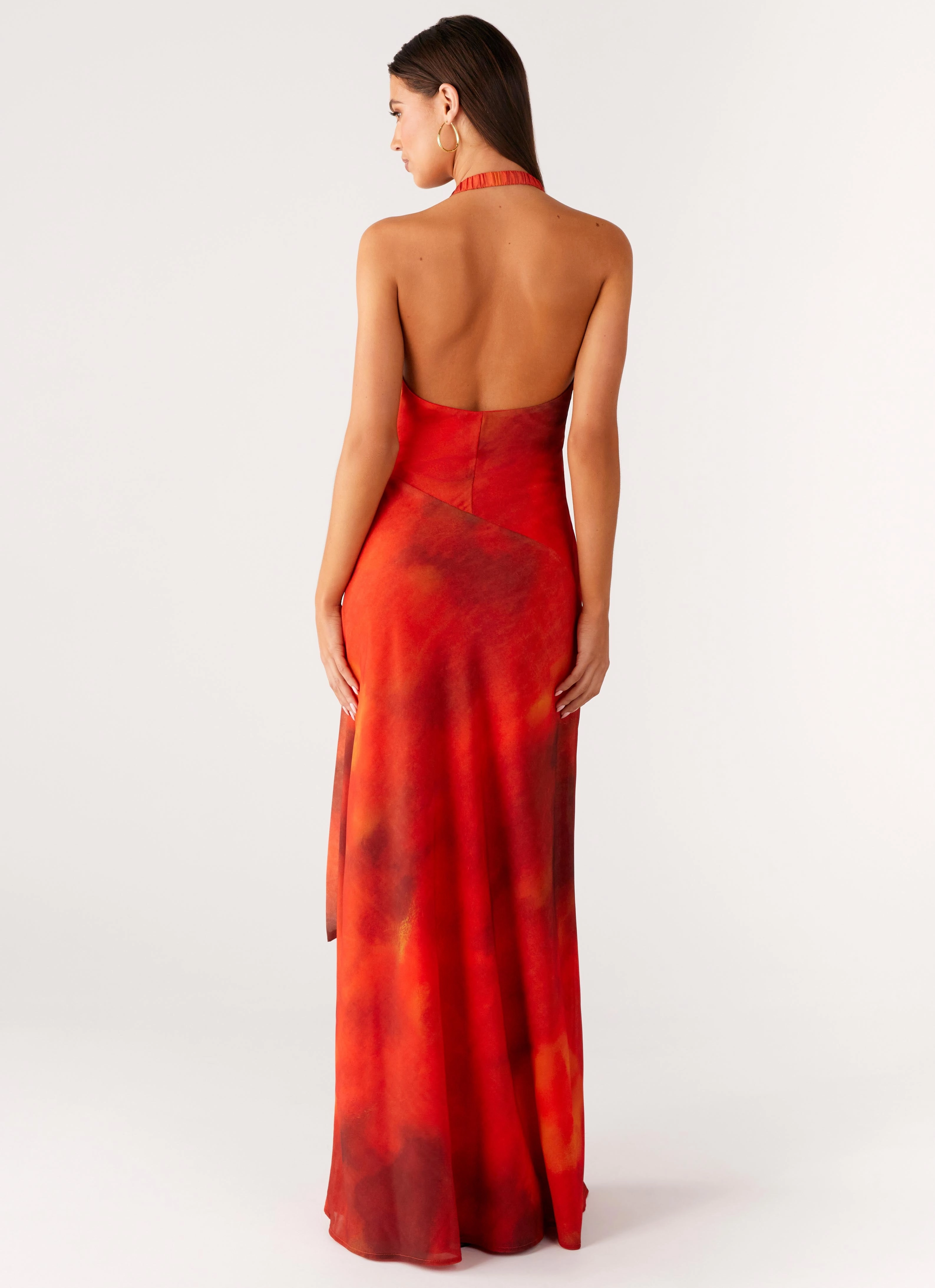 So Chic Maxi Dress - Scarlet Blur Easy Pretty