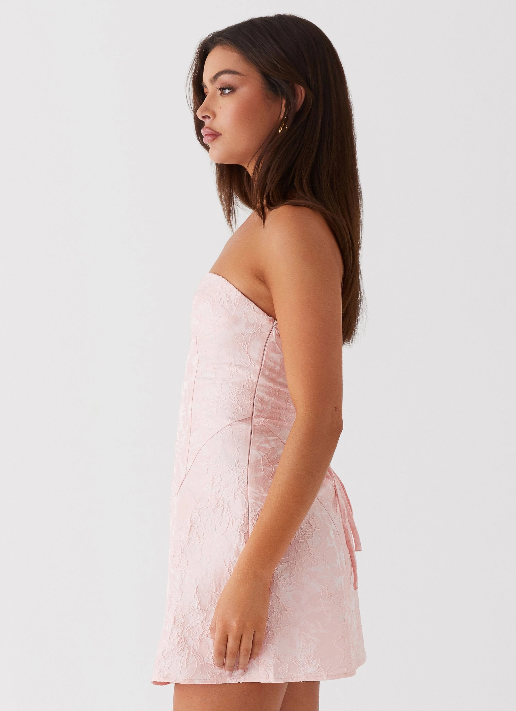 So Stylish Mini Dress - Pink Occasion Ready
