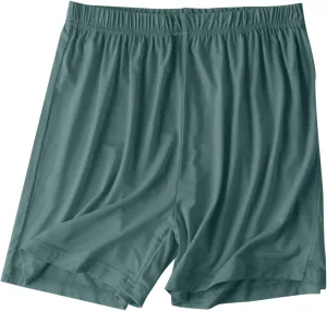Soft Modal Boxer Shorts for Women Comfy Summer Thin Elastic Waist Pjs Bottoms Loose Sleepwear Lounge Pajama Shorts