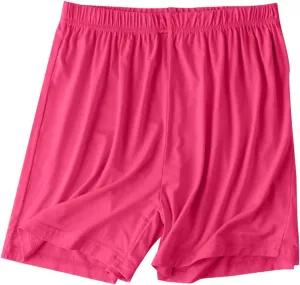 Soft Modal Boxer Shorts for Women Comfy Summer Thin Elastic Waist Pjs Bottoms Loose Sleepwear Lounge Pajama Shorts
