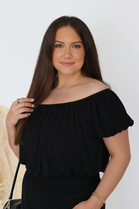 AntiPilling Surface Fortuna Top - Black(FINAL SALE)