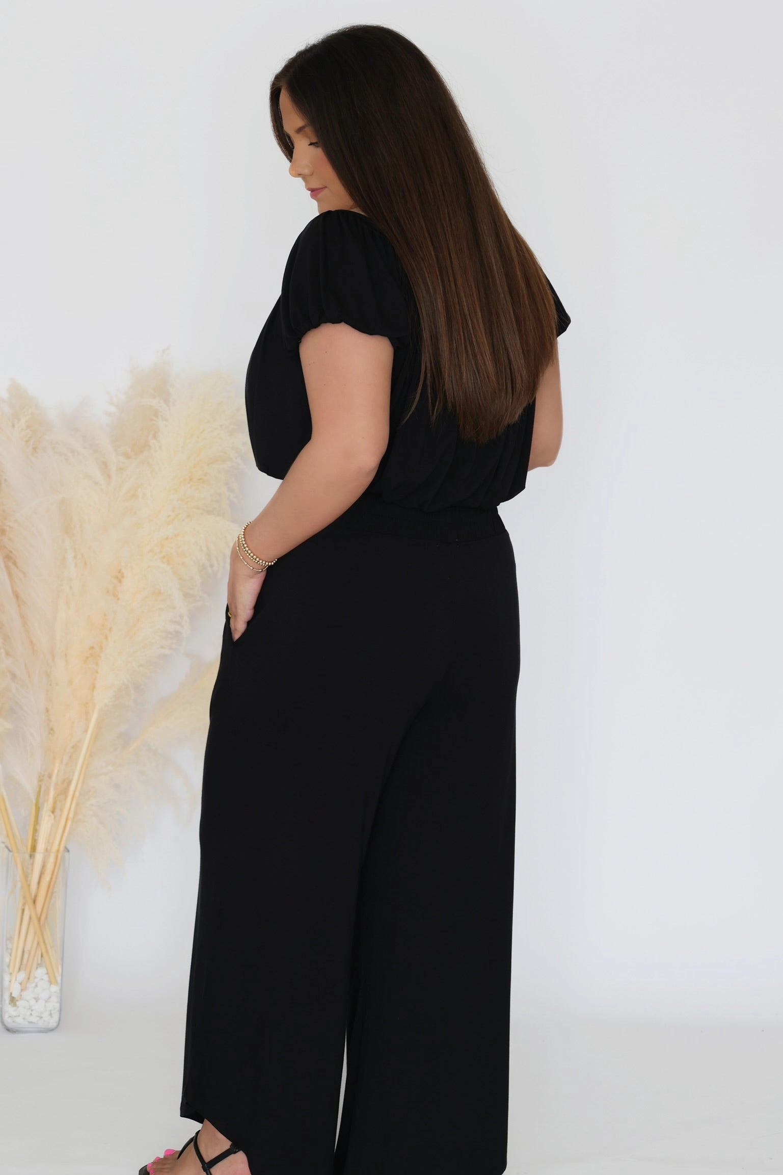 FasteningHood Cozy Fit Fortuna Top - Black(FINAL SALE)