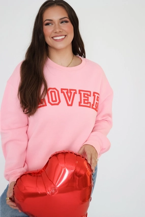 Soft Touch Lover Graphic Sweatshirt (FINAL SALE) HeatRegulating Lover Graphic Sweatshirt (FINAL SALE)