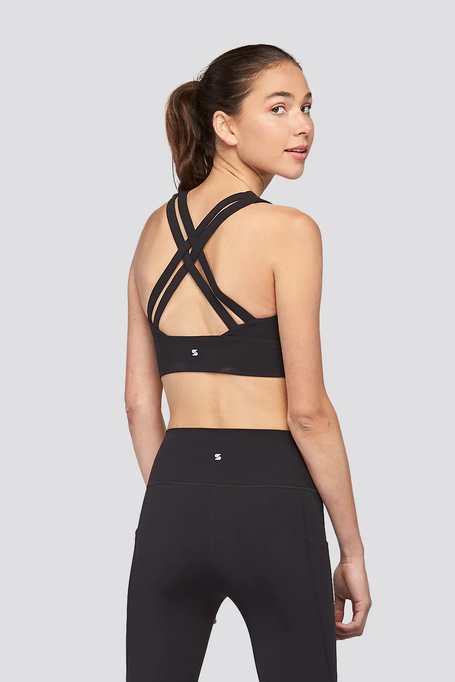 SoftLuxe Double Criss Cross Bra