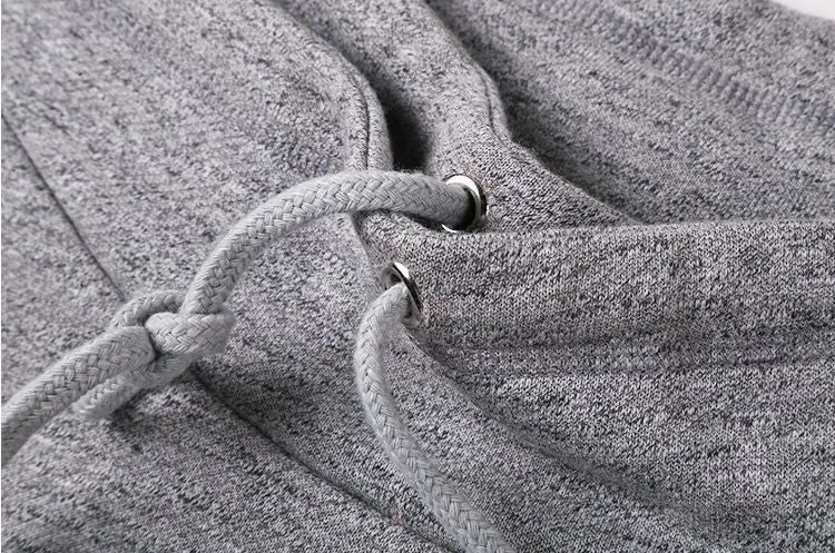 Solid Color Men's Sweatshirt With Long Sleeve