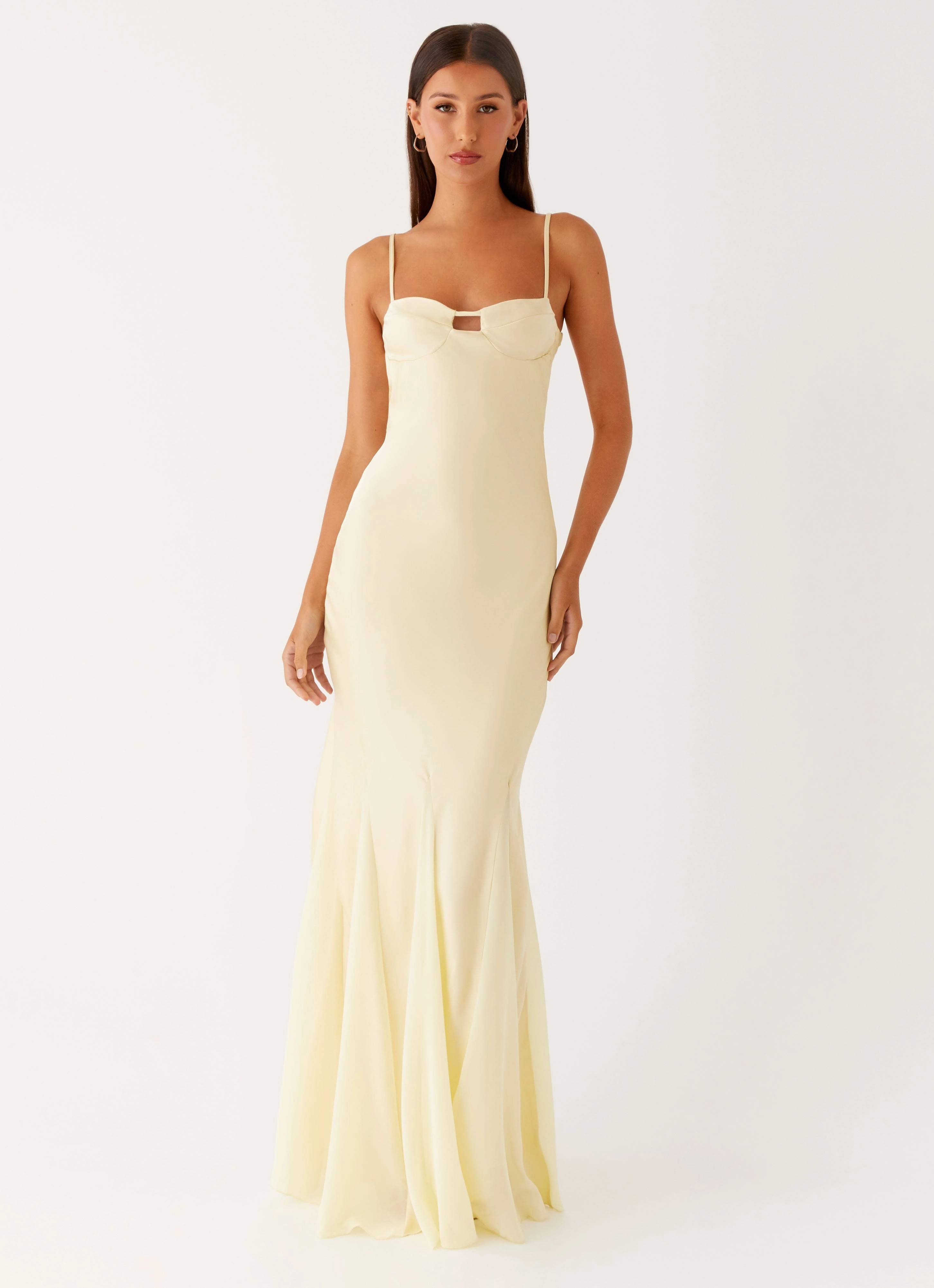 Layered Texture Ravello Maxi Dress - Sunny Yellow