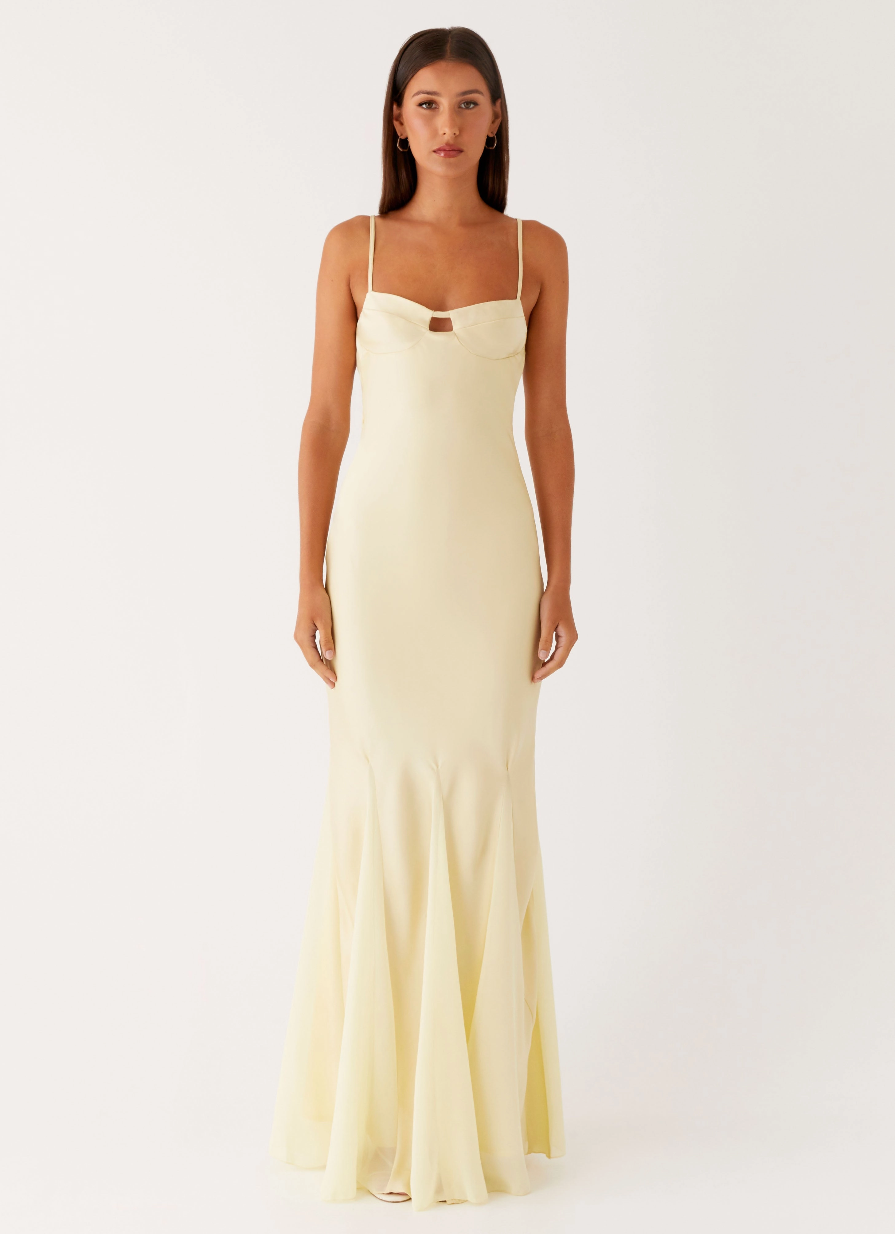 Refined touch Soft and Stylish Ravello Maxi Dress - Sunny Yellow