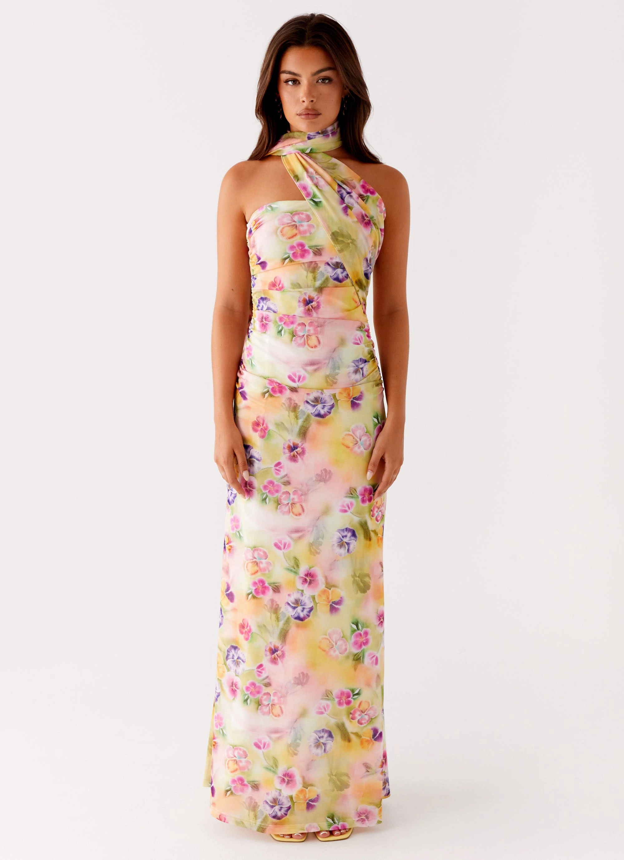 Modern Design Songbird Maxi Dress - Sunburst Floral