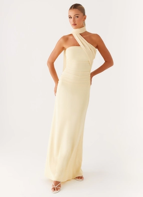 Songbird Maxi Dress - Yellow Delicate Garments Songbird Maxi Dress - Yellow Body Positive Classic and Modern