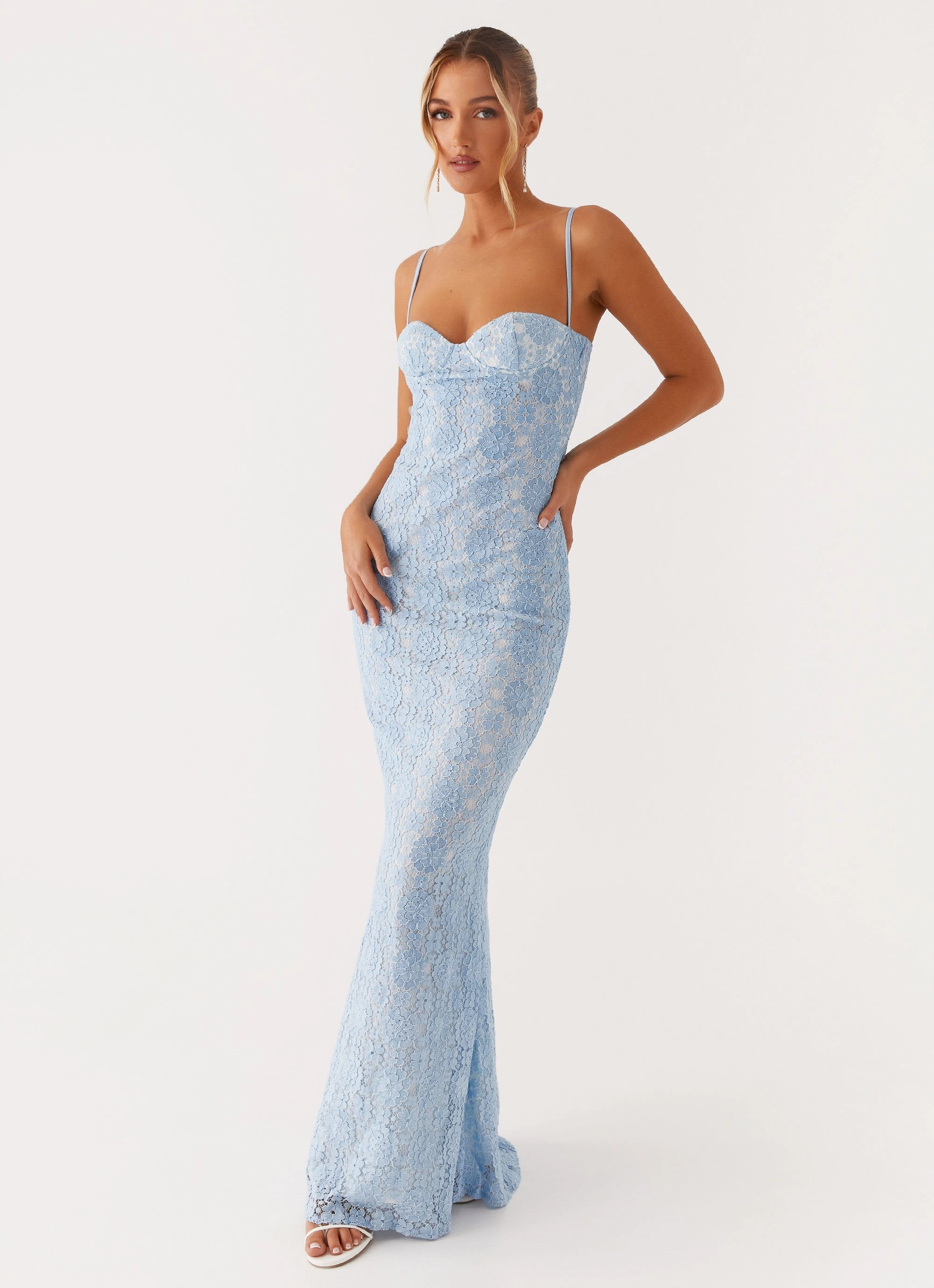 Sonia Maxi Dress - Blue Red-Carpet