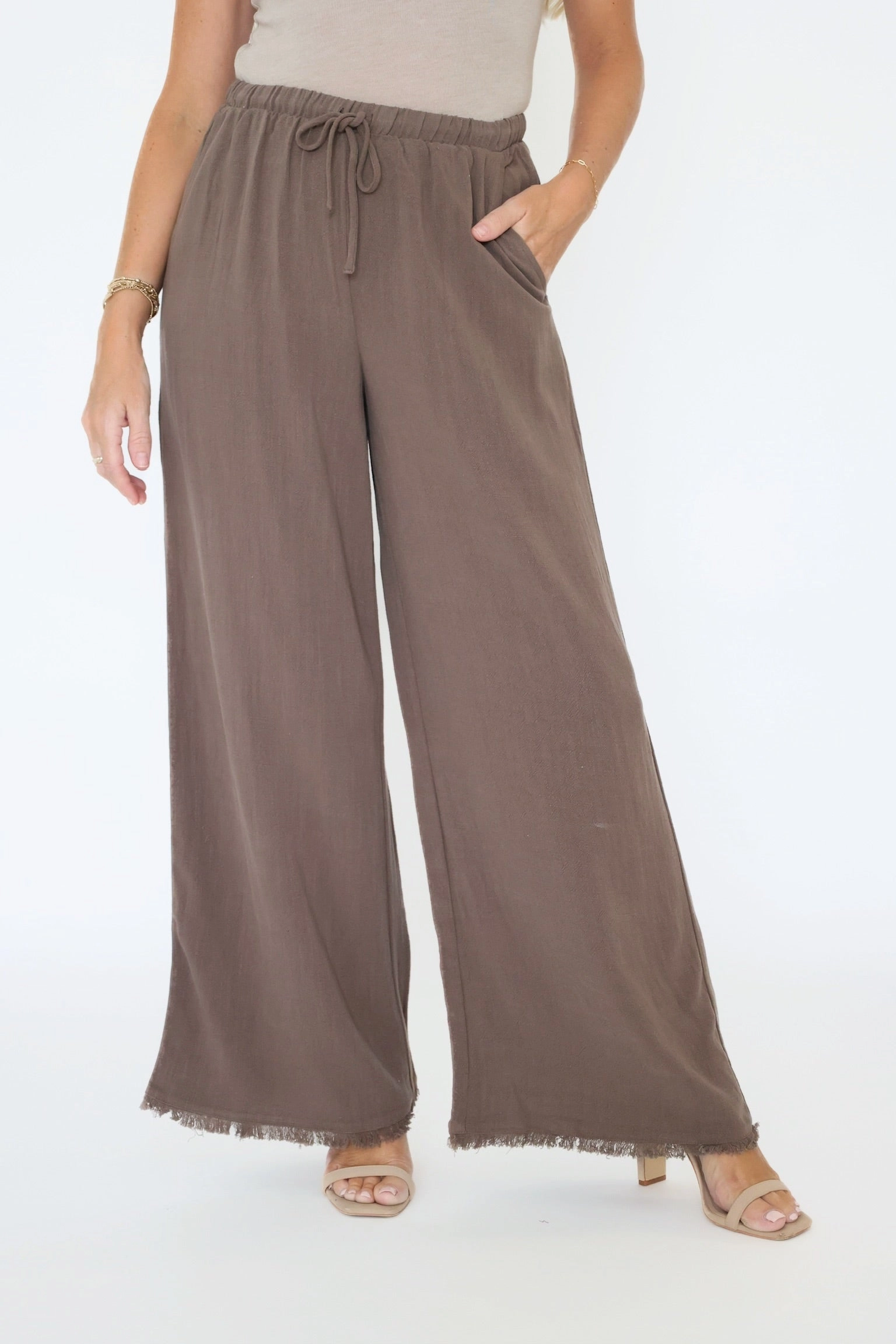 Soren Pant SeamlessKnitConstruction Relaxed Blouse