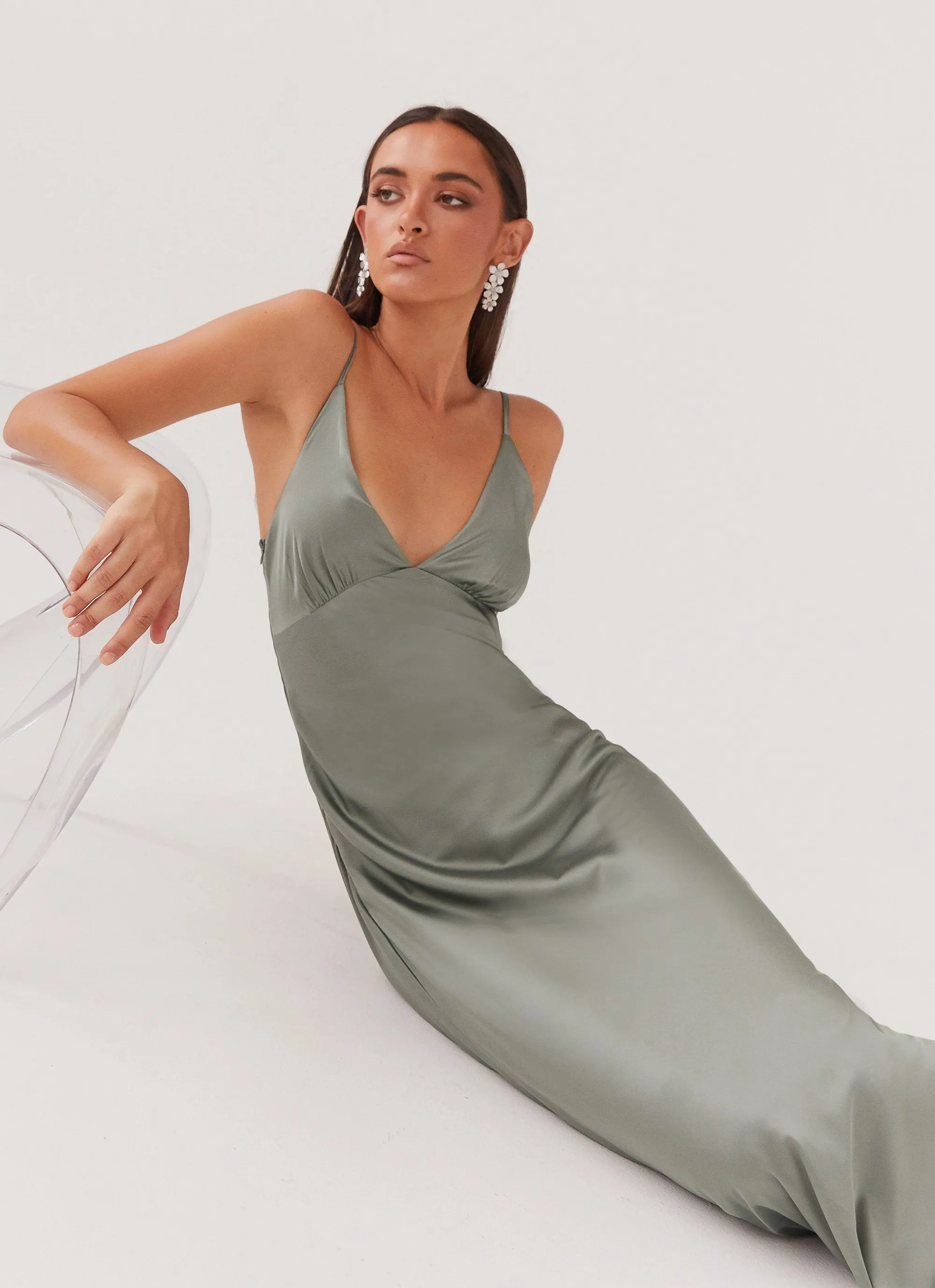 Earthy Palette Sorrento Sun Maxi Dress - Teal