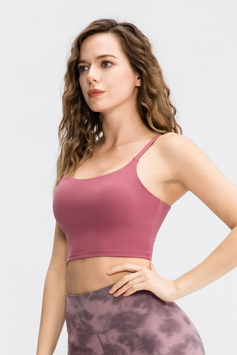 Spaghetti Strap Longline Camisole