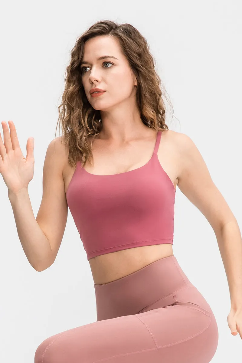 Spaghetti Strap Longline Camisole