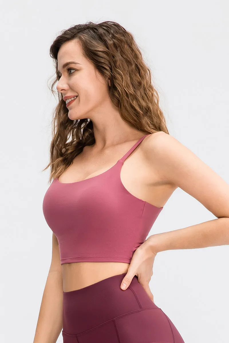 Spaghetti Strap Longline Camisole