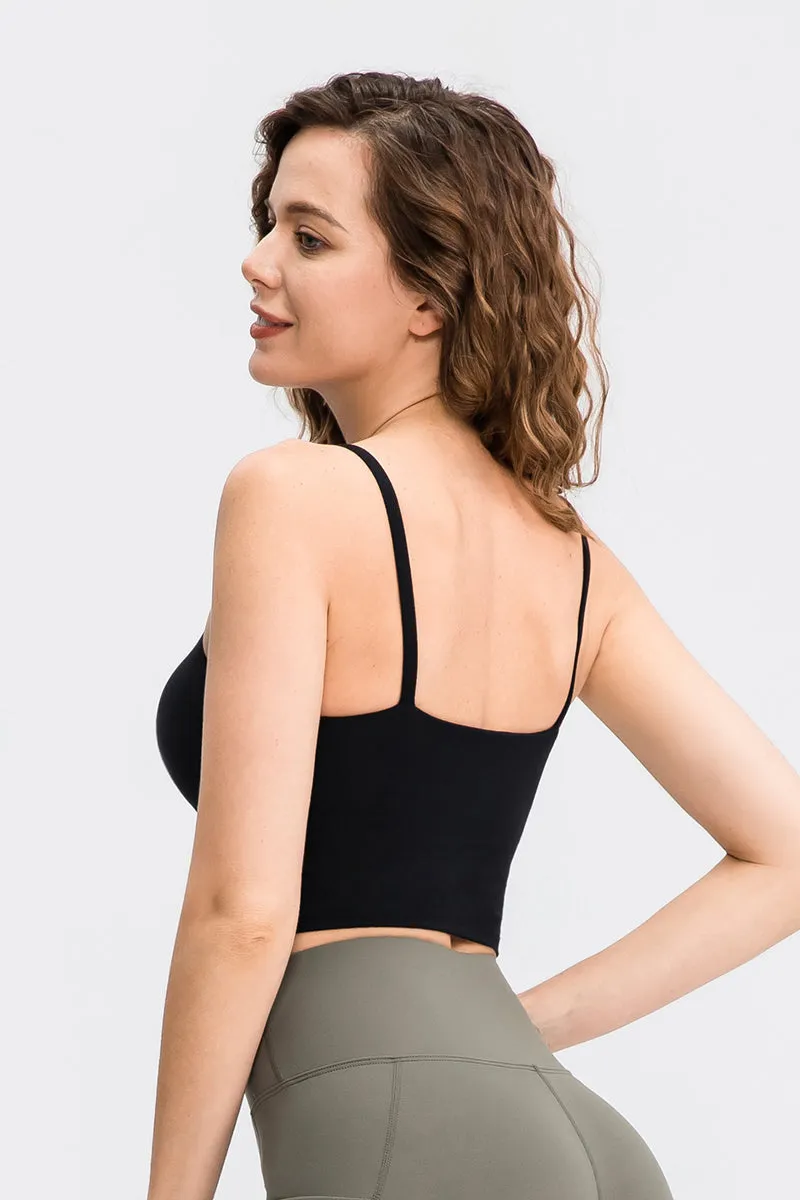 Spaghetti Strap Longline Camisole